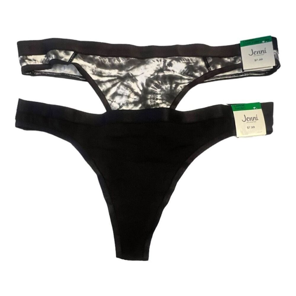 Jenni Thongs 2 Pairs Size Large -A